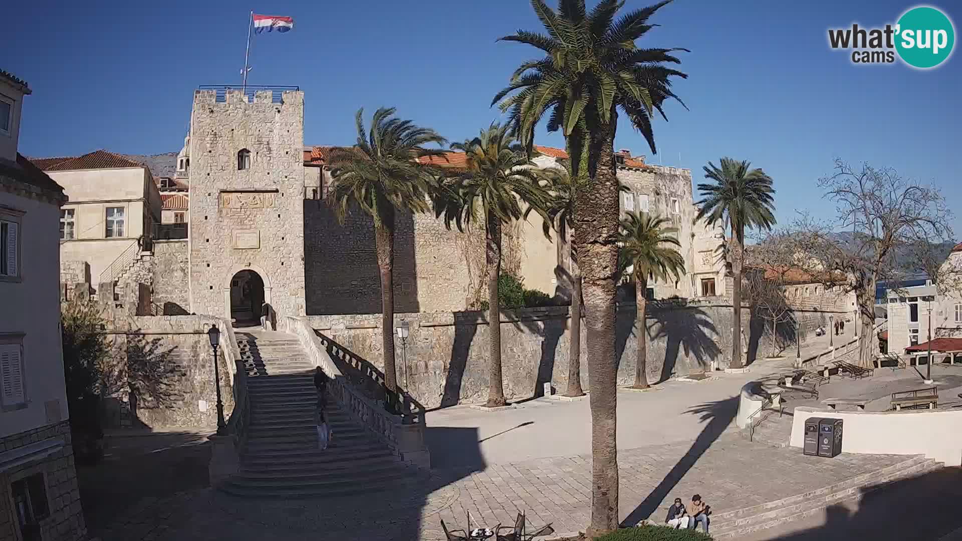 Korčula LIVE Webcam – Big Revelin Tower – Dalmatia – Croatia