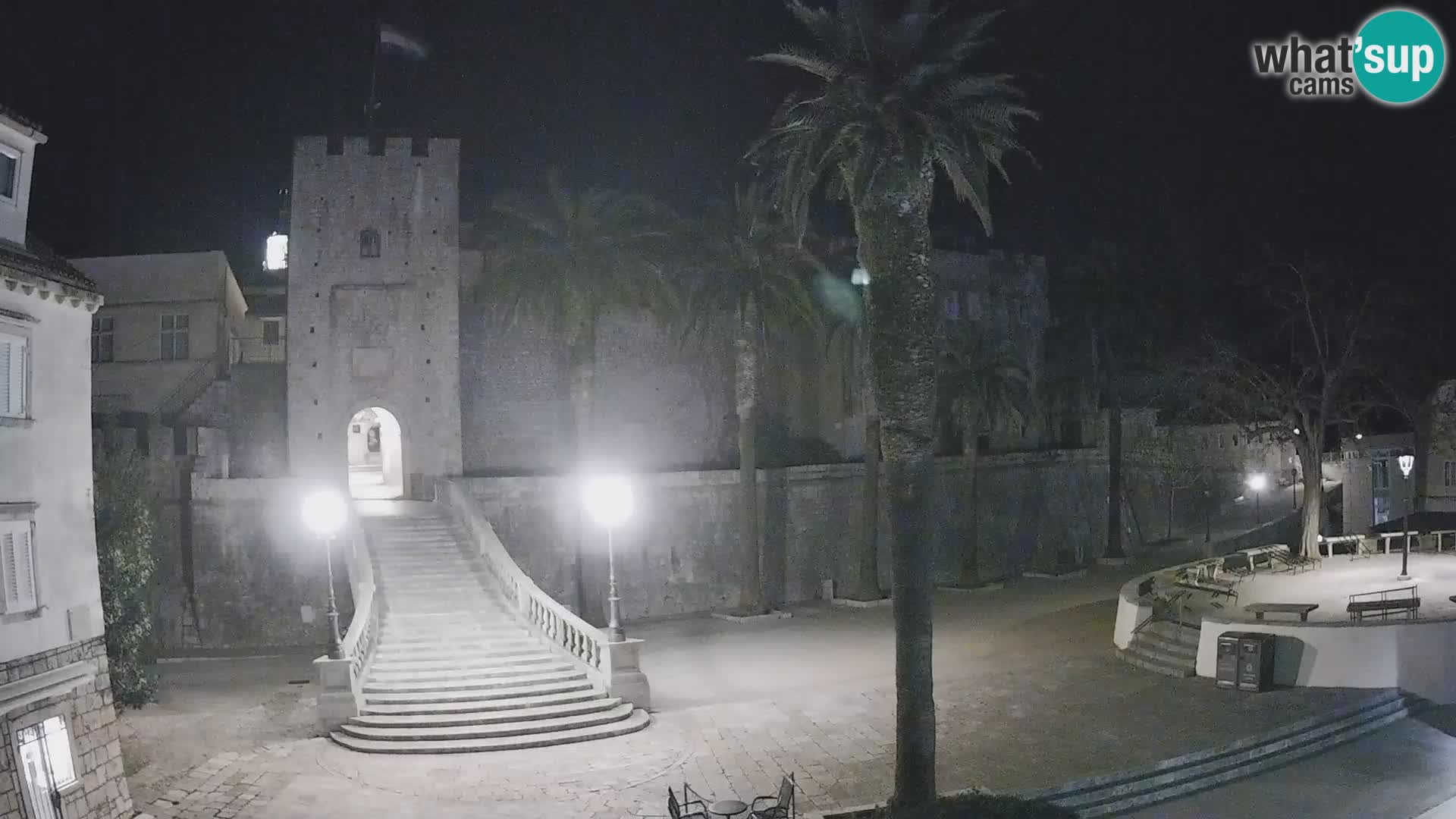 Korčula LIVE Webcam – Big Revelin Tower – Dalmatia – Croatia