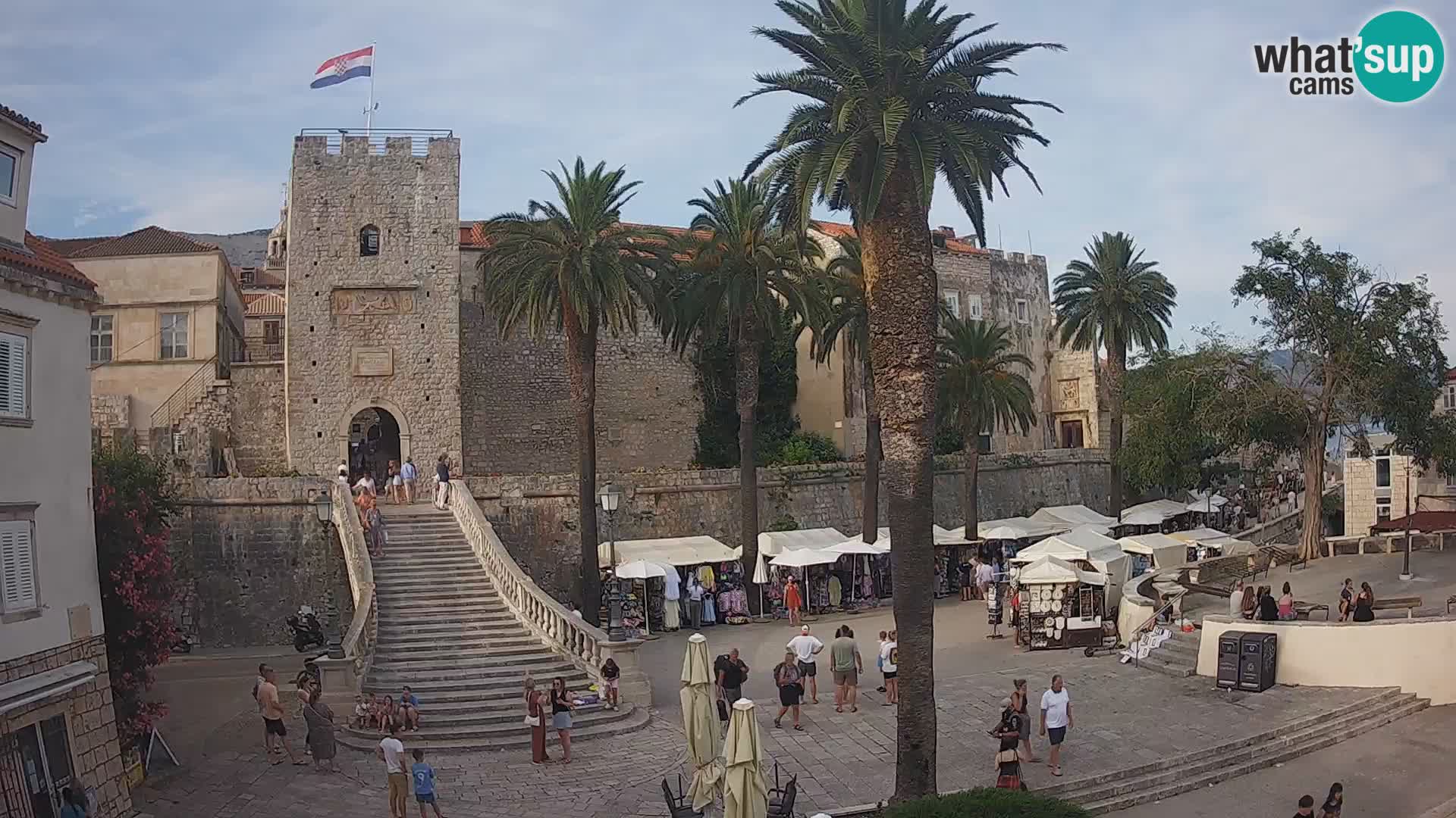 Korčula LIVE Webcam – Big Revelin Tower – Dalmatia – Croatia