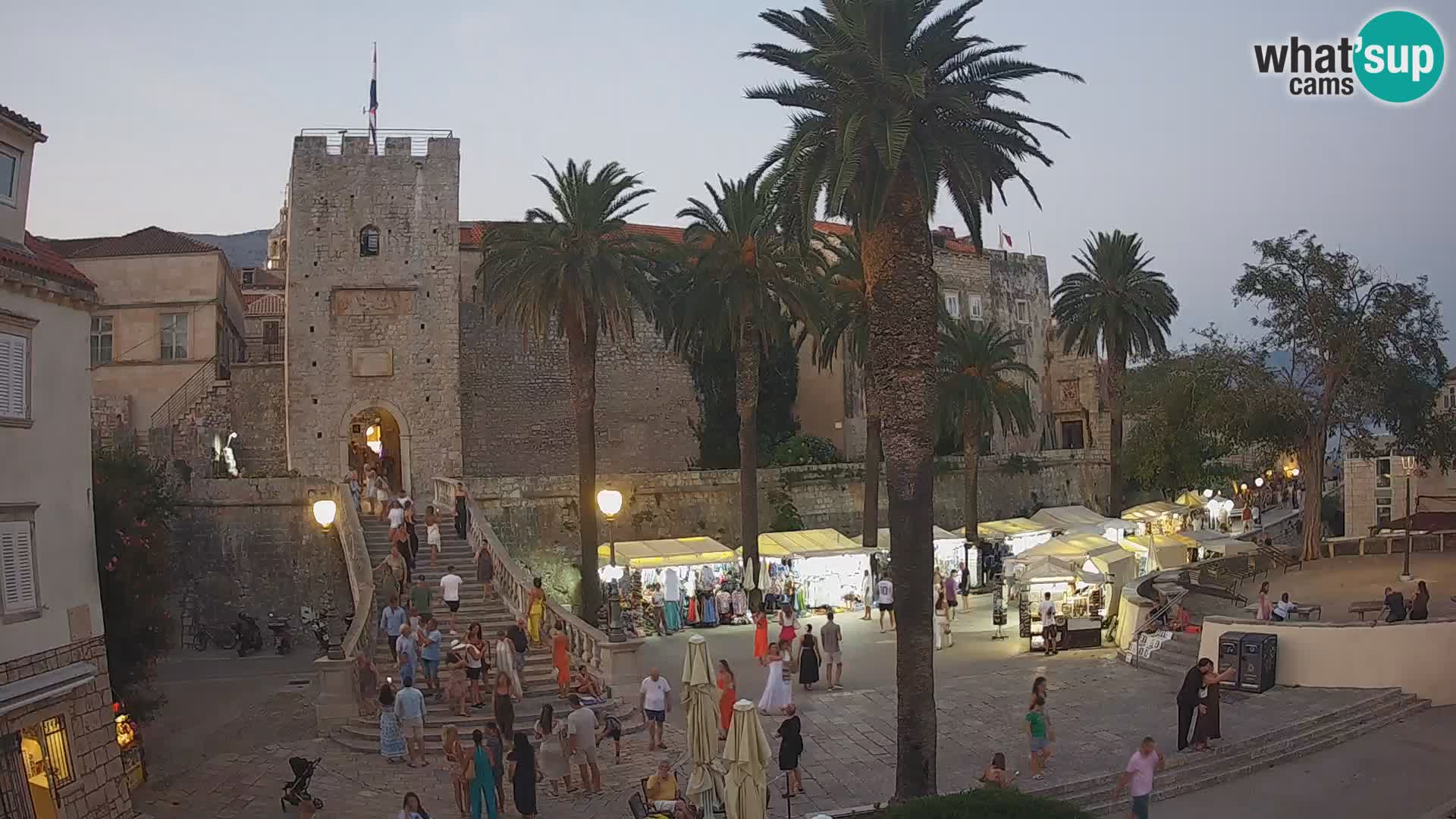 Korčula LIVE Webcam – Big Revelin Tower – Dalmatia – Croatia