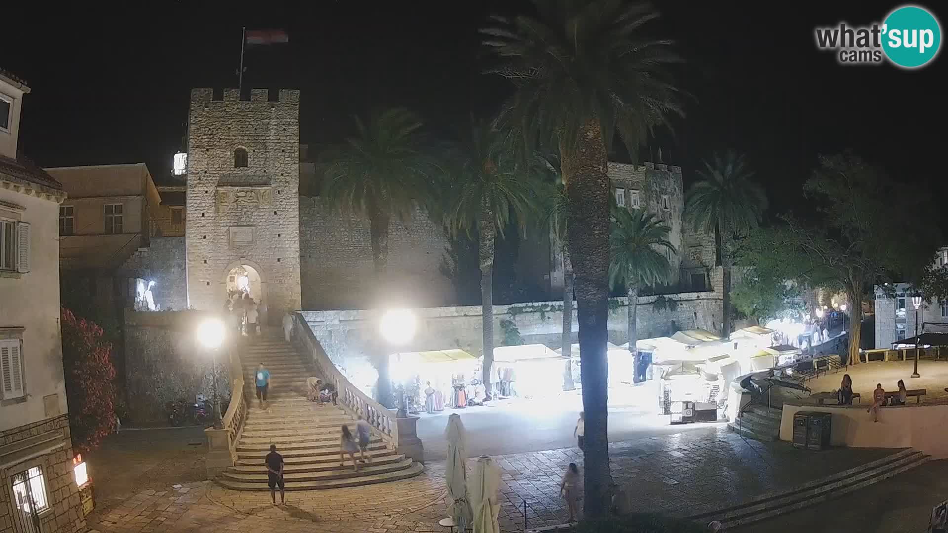 Korčula LIVE Webcam – Big Revelin Tower – Dalmatia – Croatia