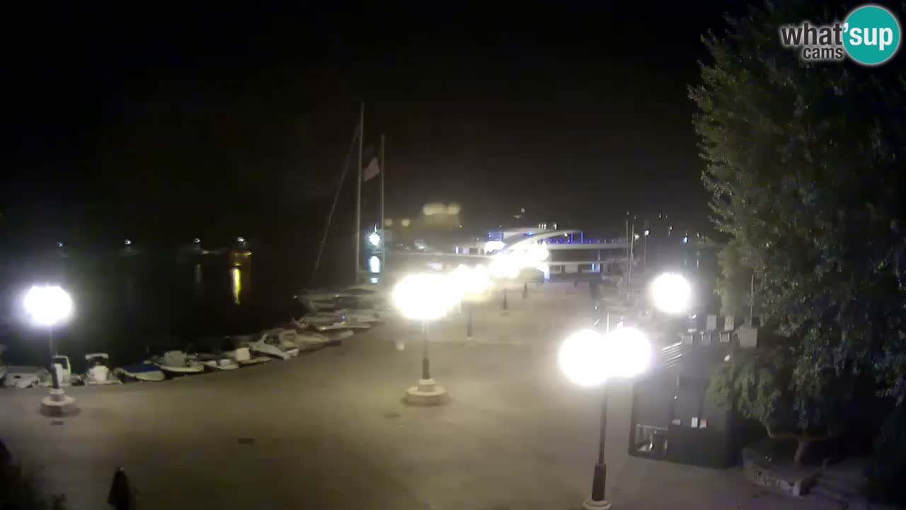 Spletna kamera Krk – marina
