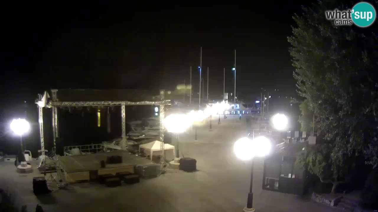 Spletna kamera Krk – marina