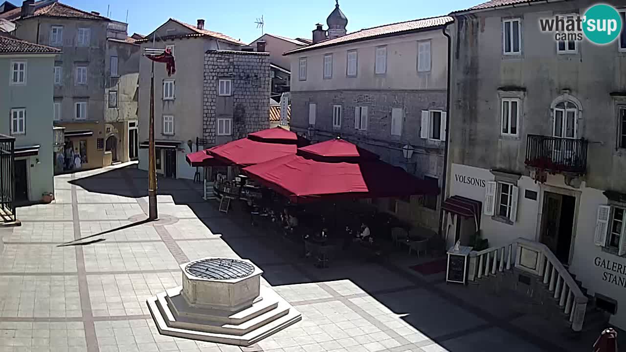 Krk webcam – Vela Placa