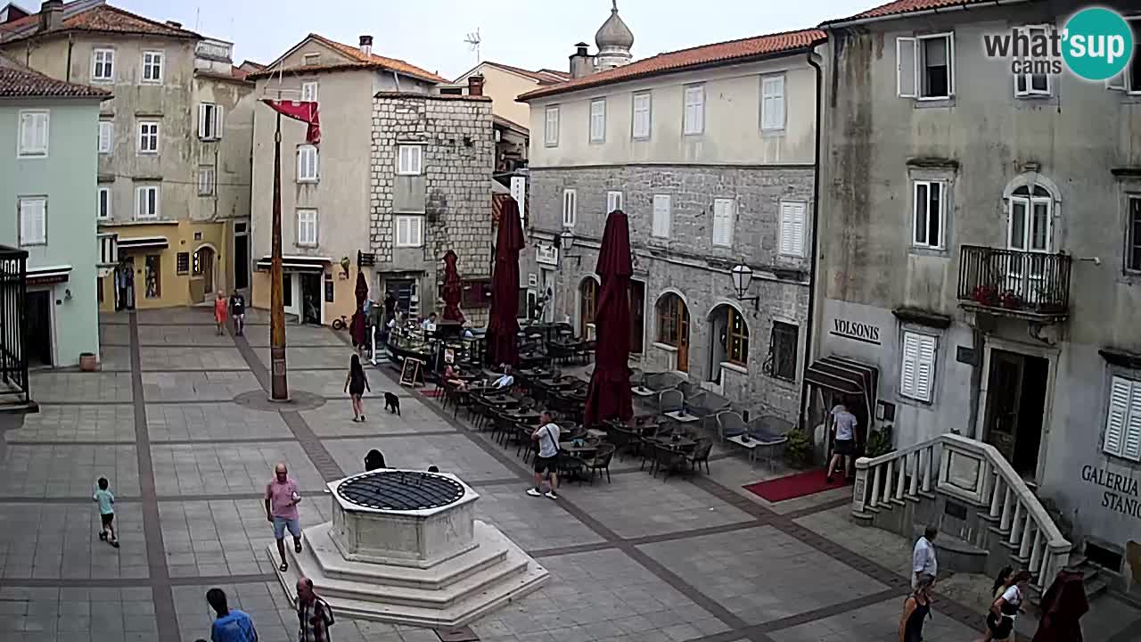 Krk webcam – Vela Placa