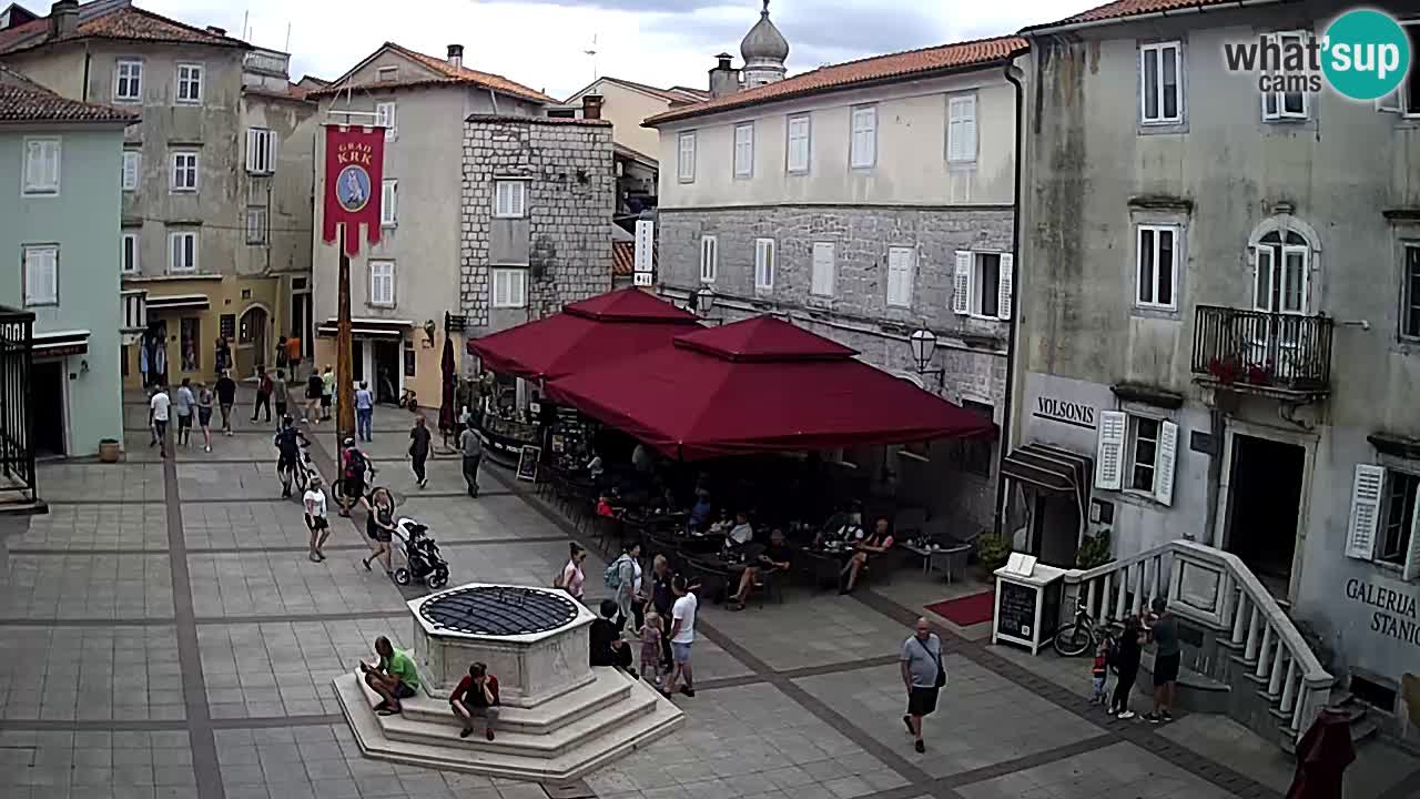 Krk webcam – Vela Placa