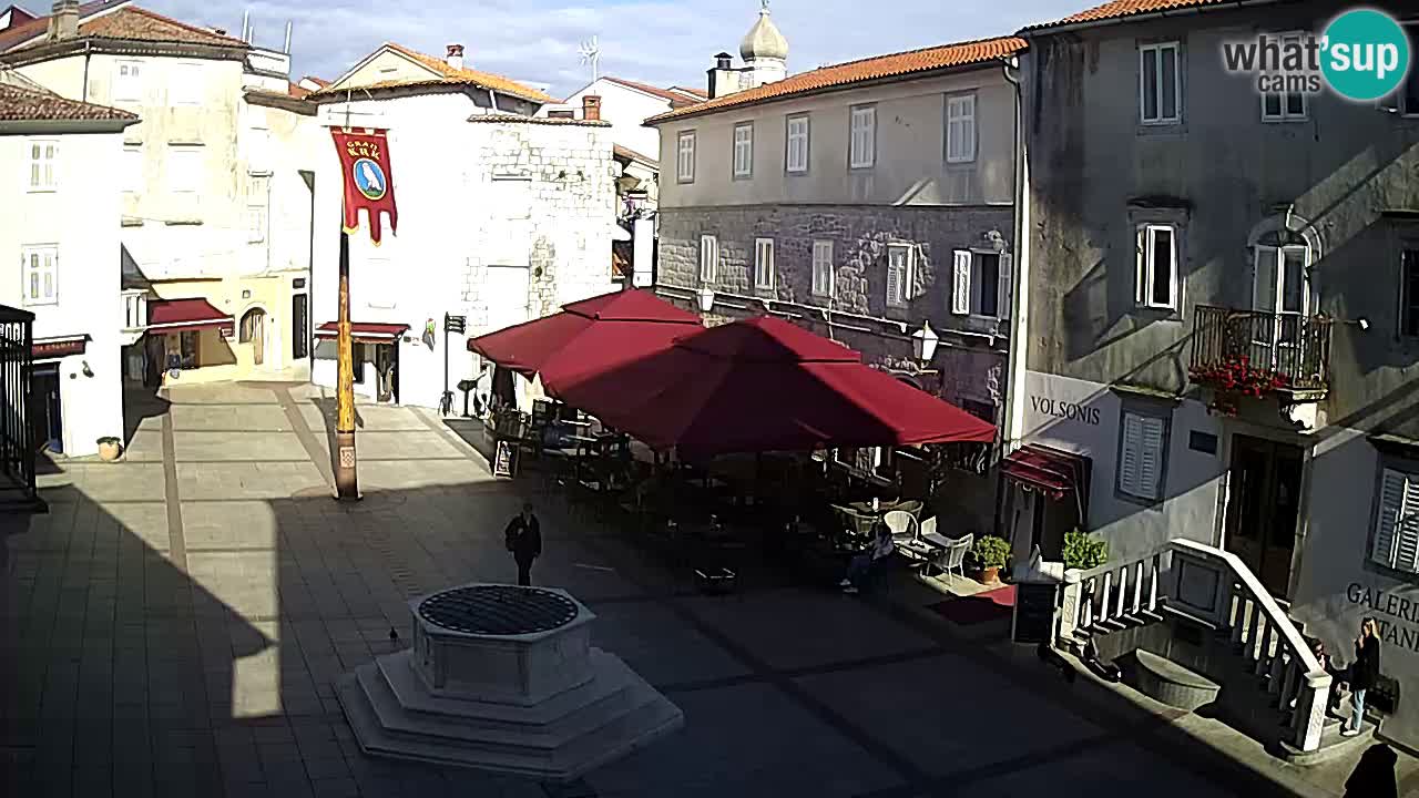 Krk webcam – Vela Placa
