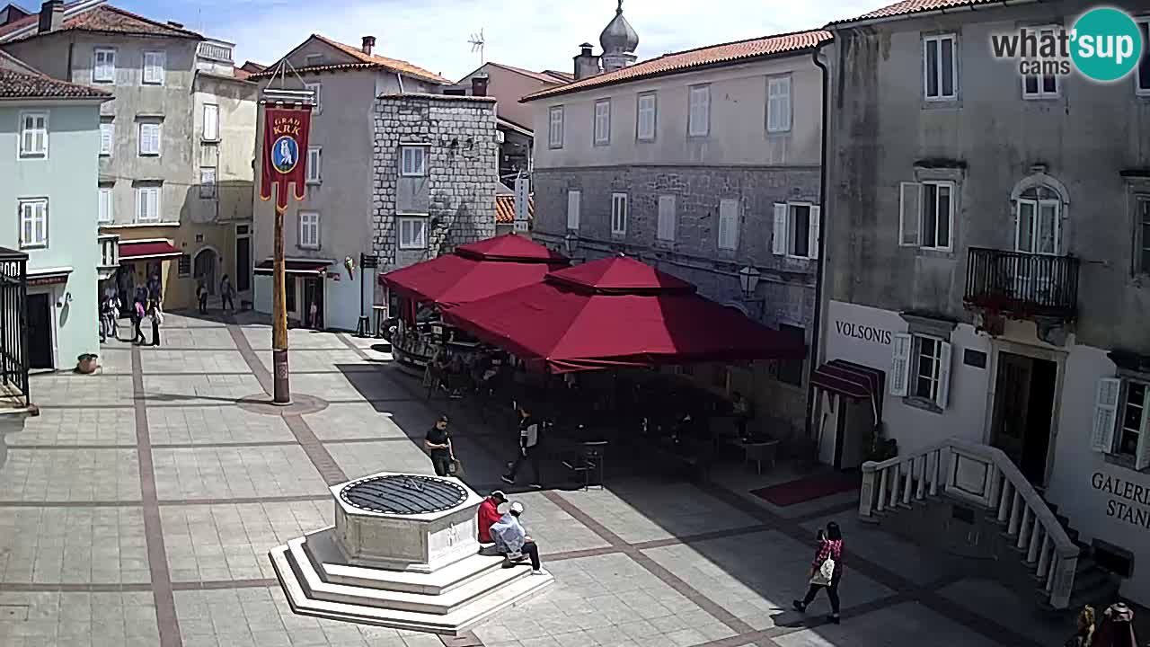 Krk webcam – Vela Placa