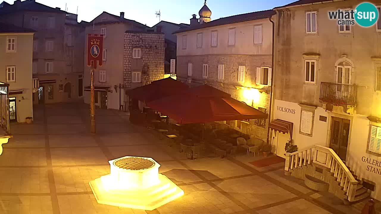 Spletna kamera Krk – Vela Placa