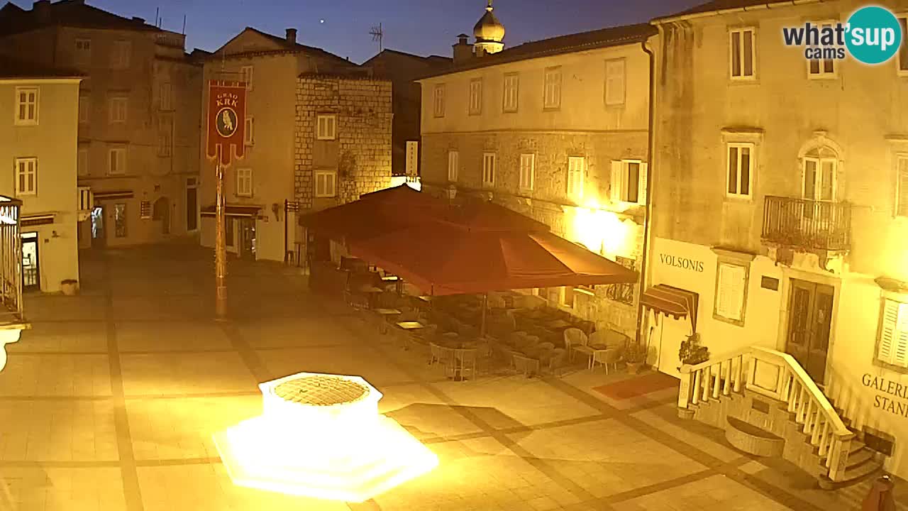 Spletna kamera Krk – Vela Placa
