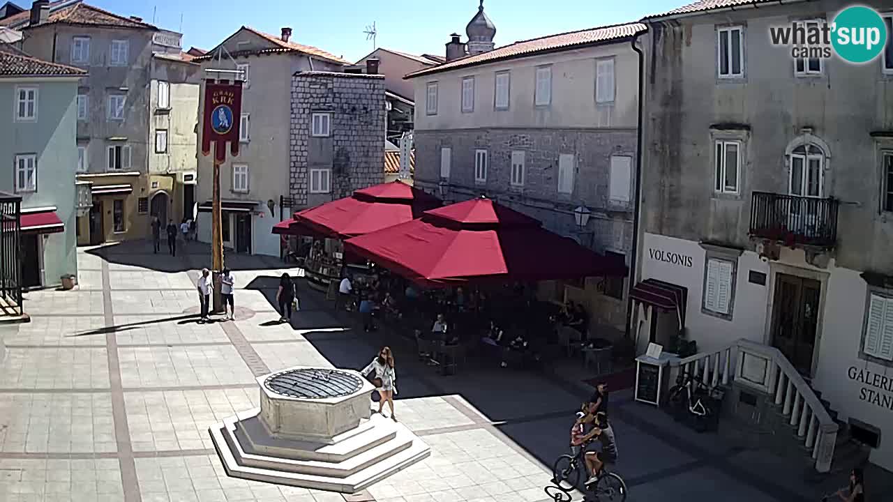 Krk webcam – Vela Placa