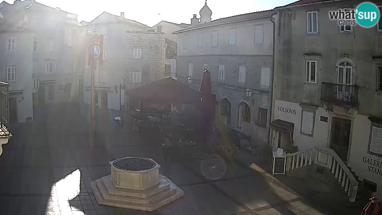 Krk webcam – Vela Placa