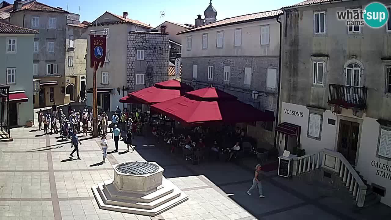 Krk webcam – Vela Placa