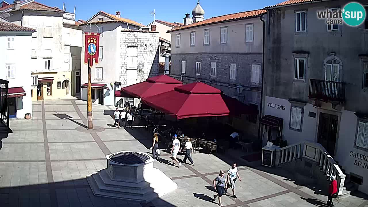 Krk webcam – Vela Placa