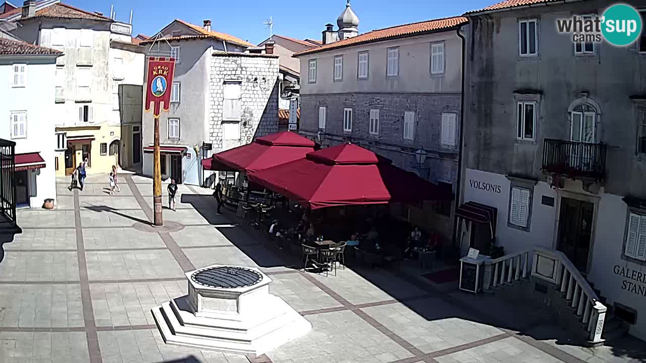 Spletna kamera Krk – Vela Placa