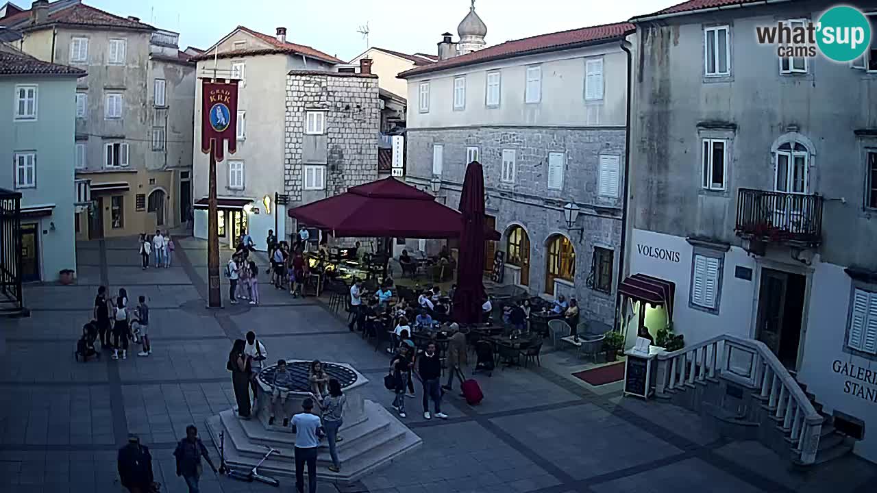 Krk webcam – Vela Placa