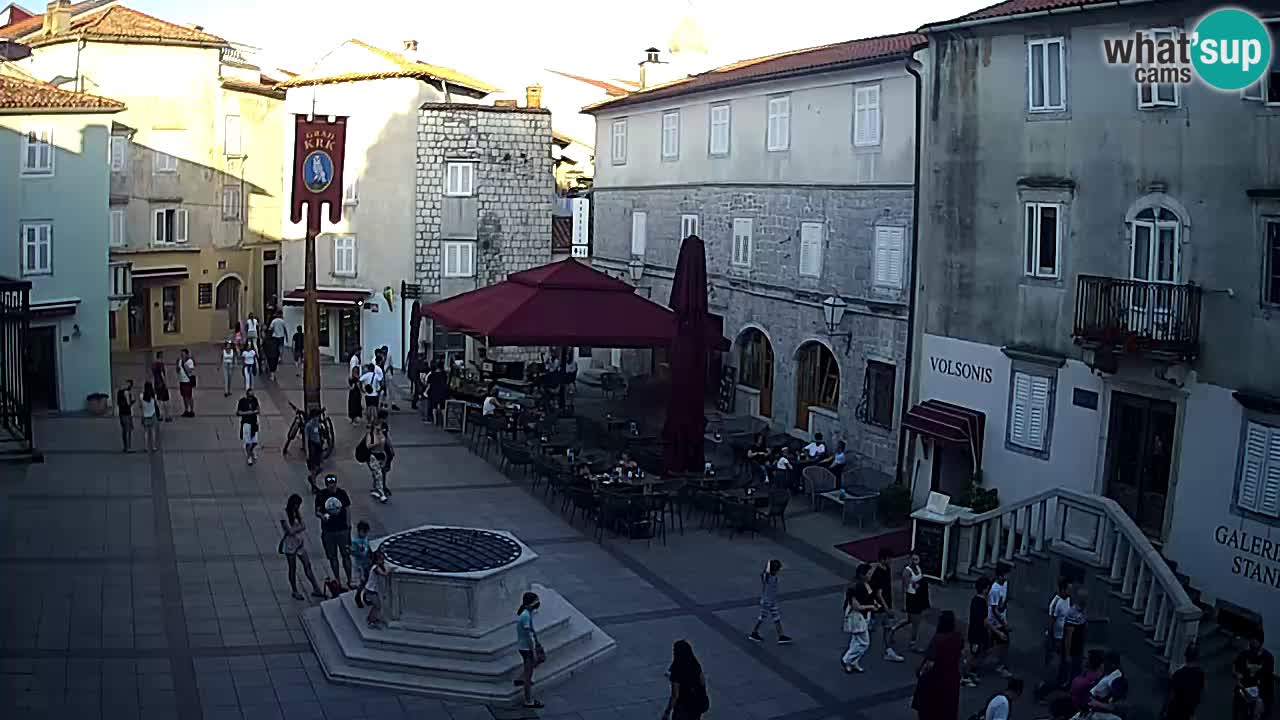 Krk webcam – Vela Placa