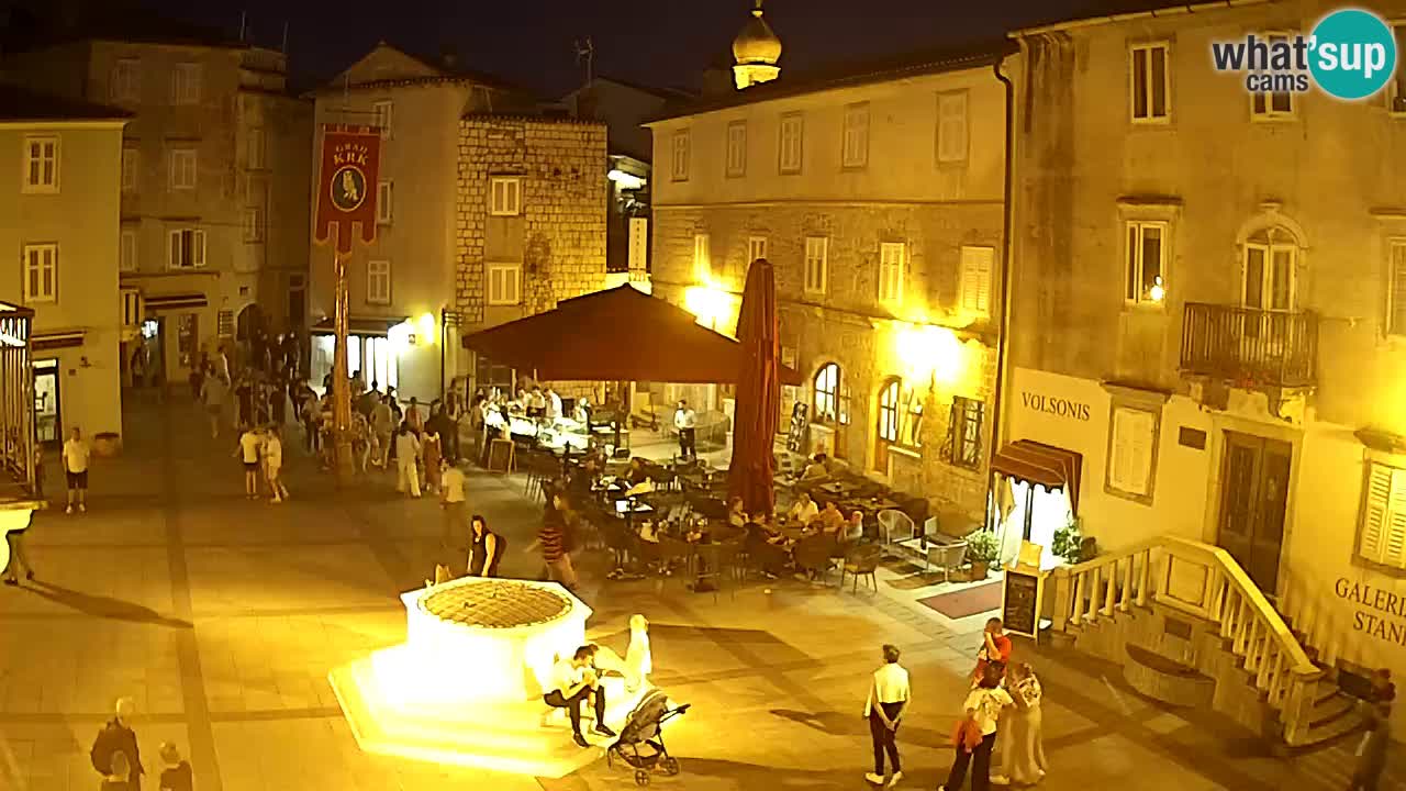 Krk webcam – Vela Placa