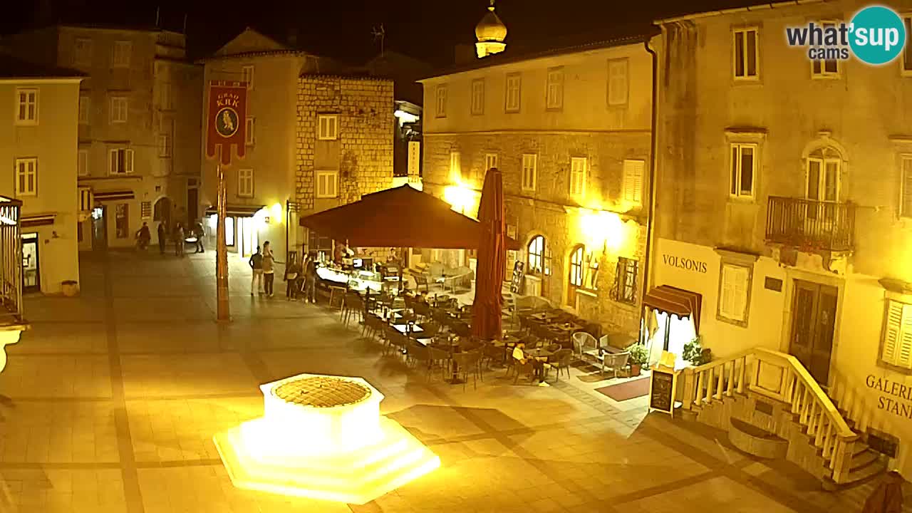Krk webcam – Vela Placa
