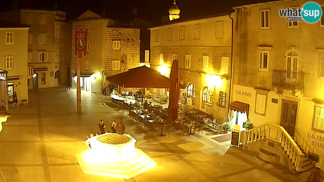 Krk webcam – Vela Placa