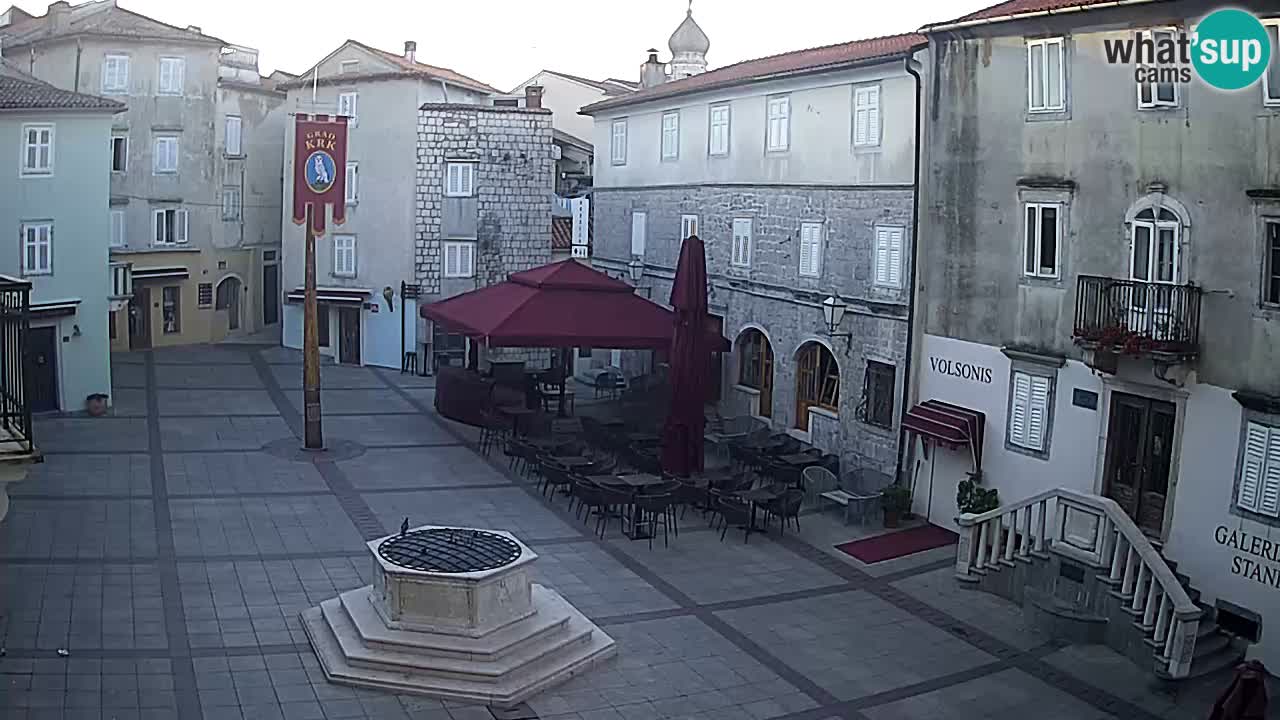 Spletna kamera Krk – Vela Placa