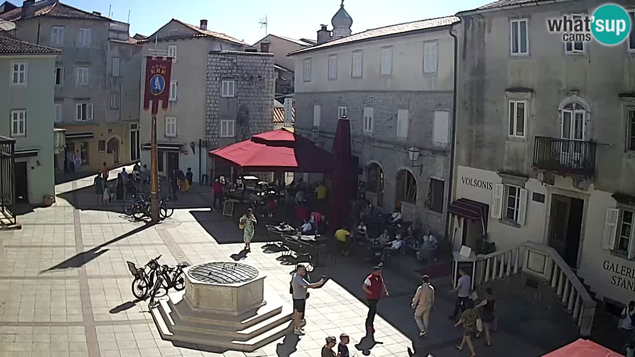 Krk webcam – Vela Placa