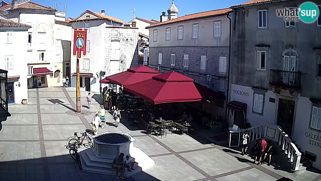 Krk webcam – Vela Placa