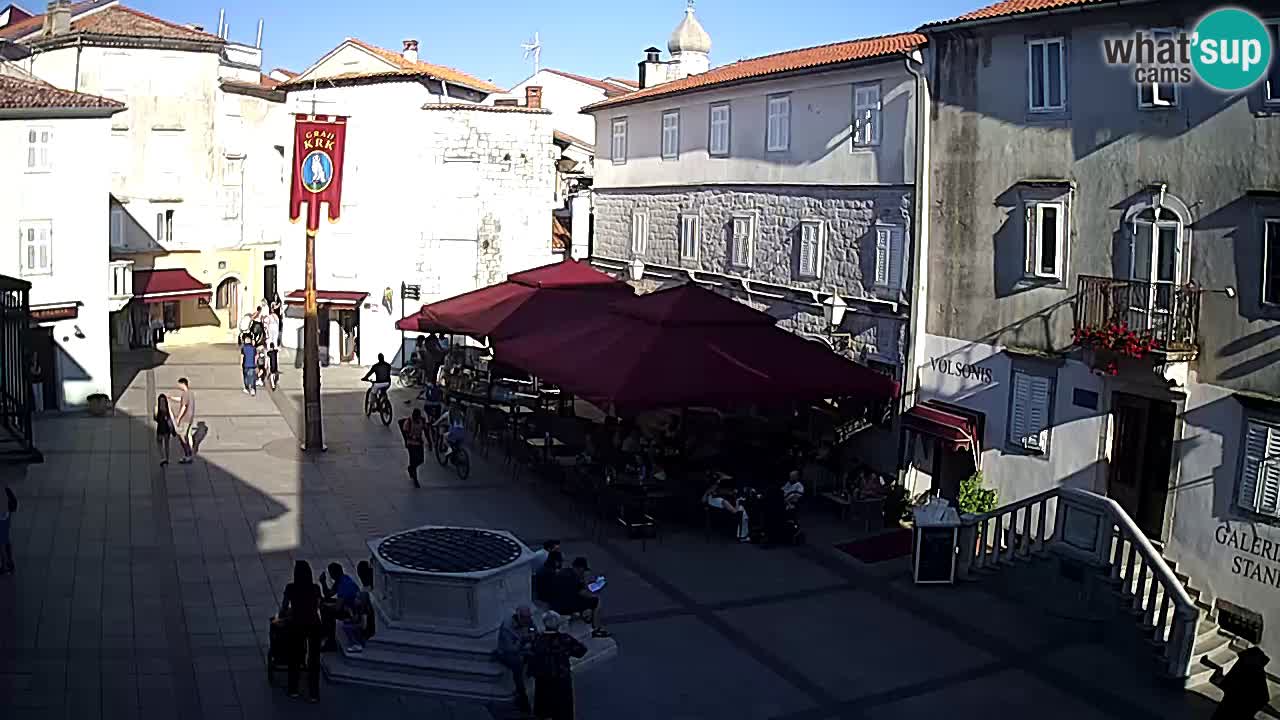 Spletna kamera Krk – Vela Placa