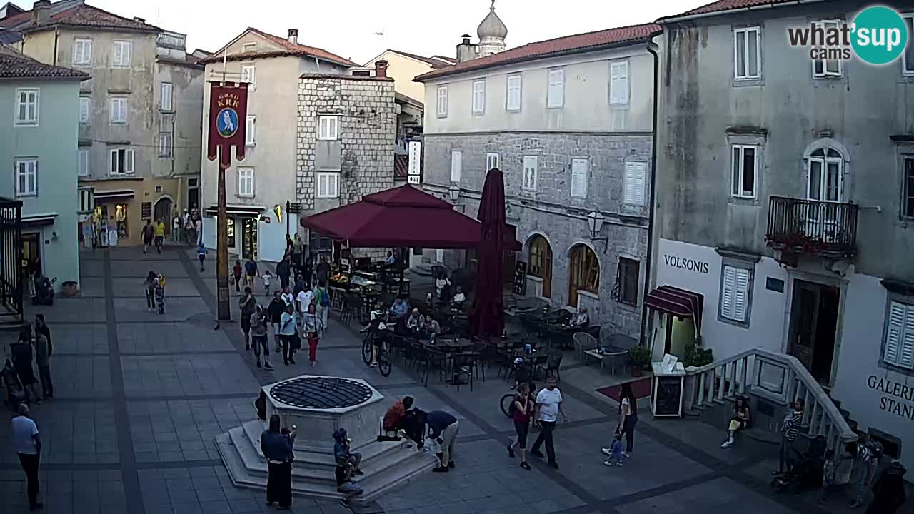 Krk webcam – Vela Placa
