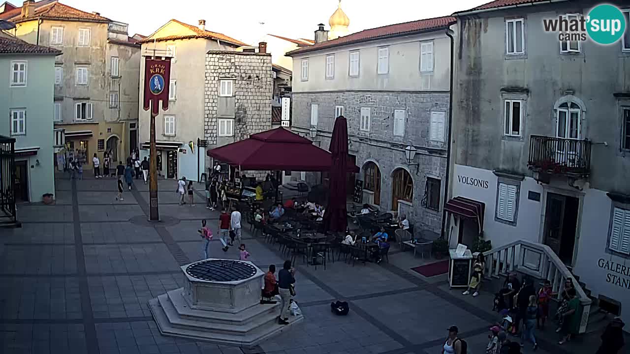 Krk webcam – Vela Placa