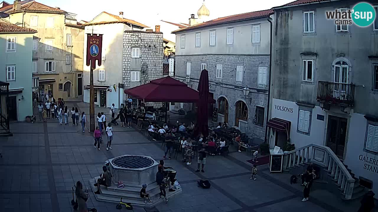 Krk webcam – Vela Placa
