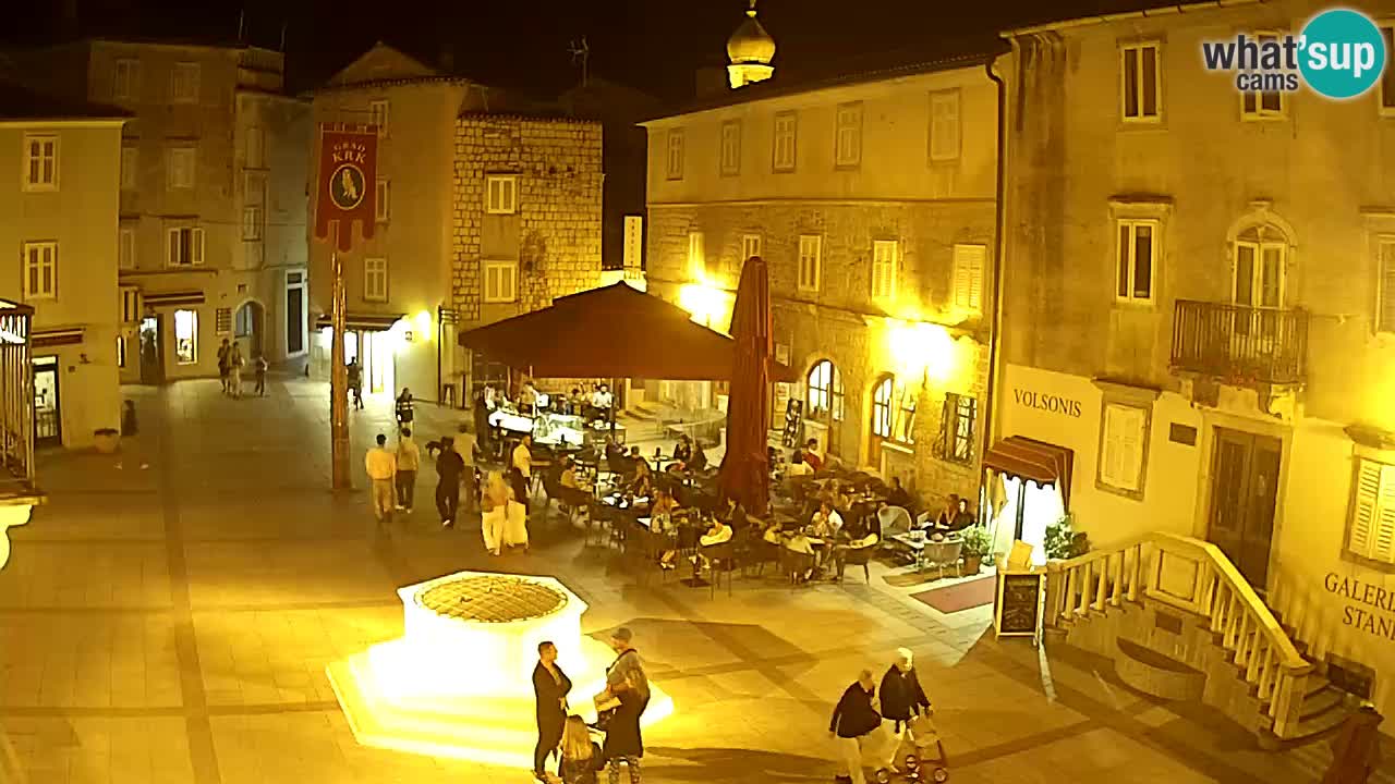 Krk webcam – Vela Placa