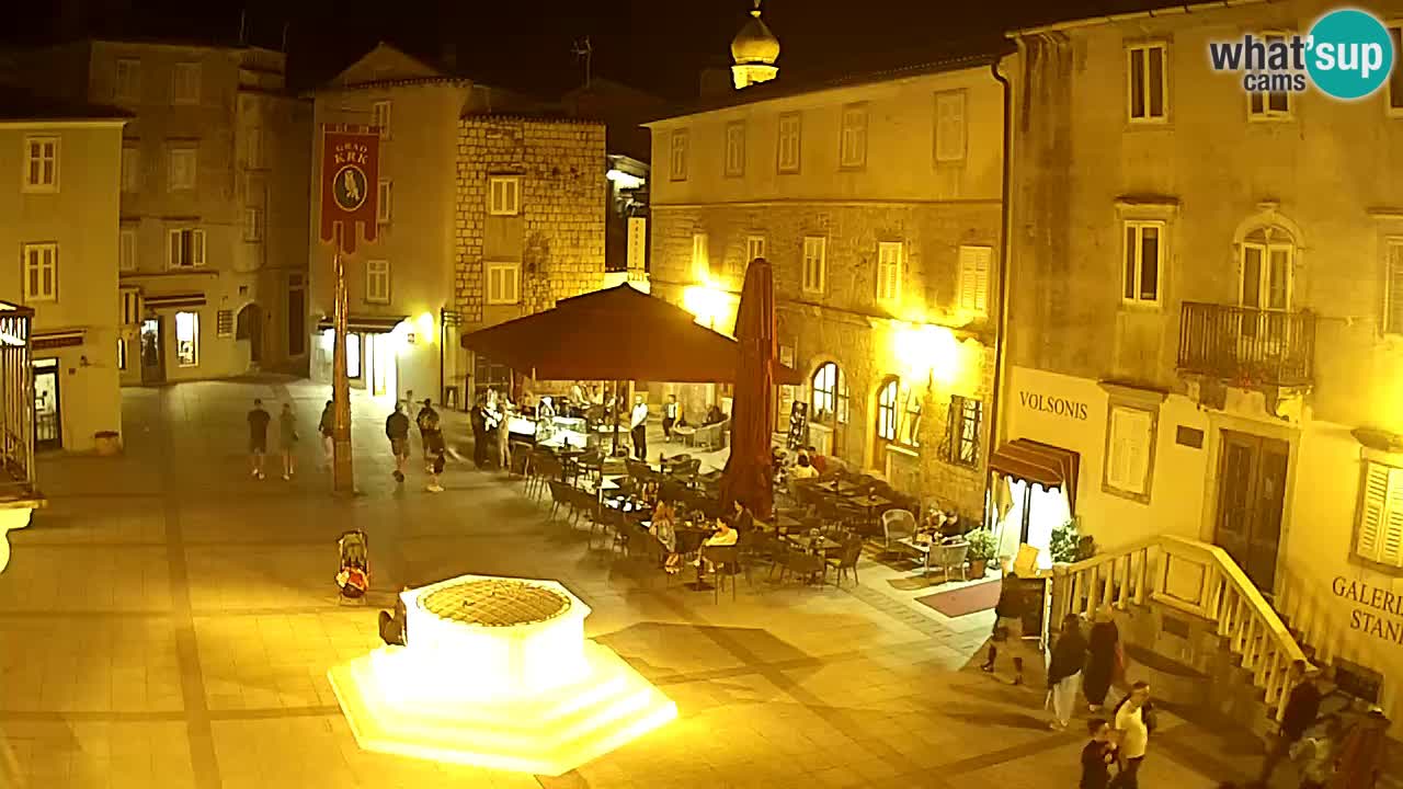 Krk webcam – Vela Placa