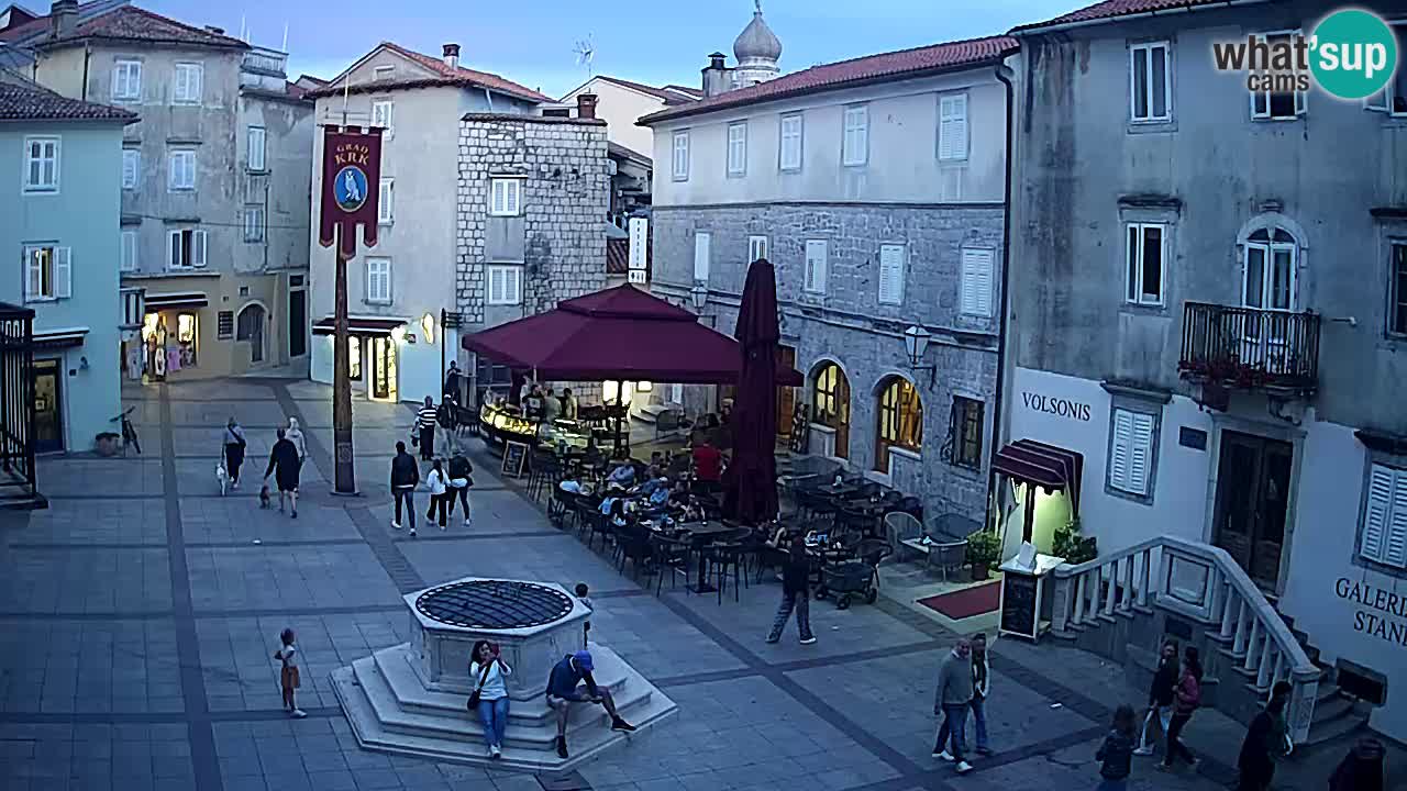 Krk webcam – Vela Placa
