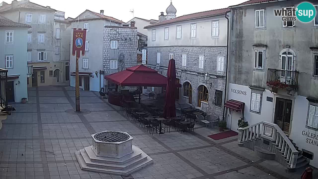 Krk webcam – Vela Placa