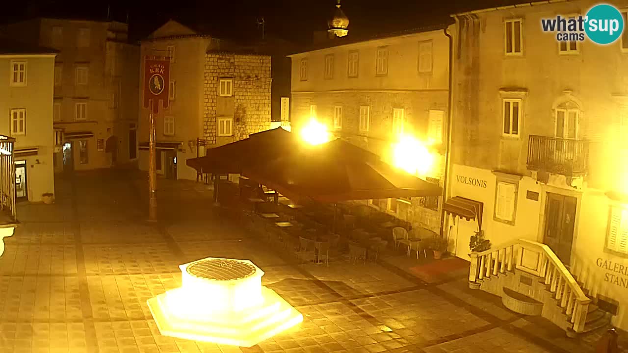 Krk webcam – Vela Placa