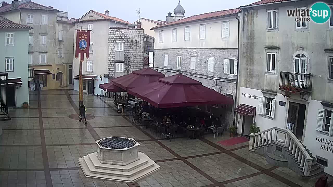 Krk webcam – Vela Placa