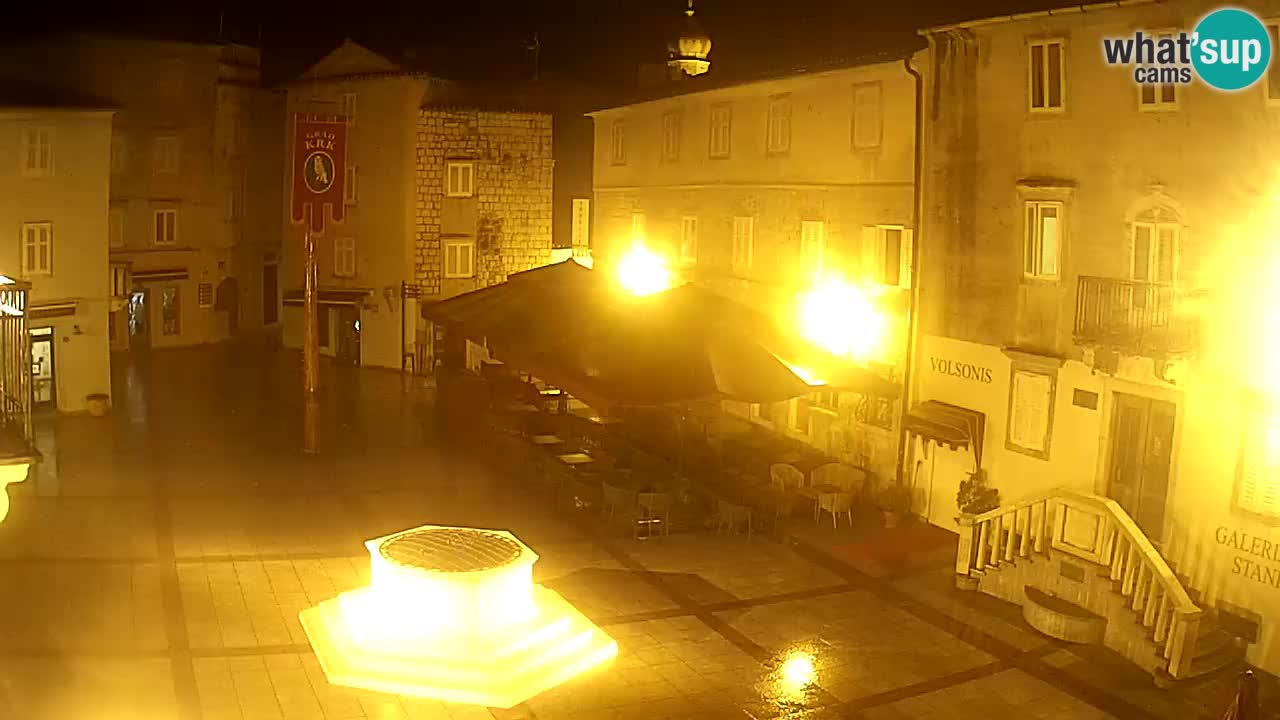 Krk webcam – Vela Placa