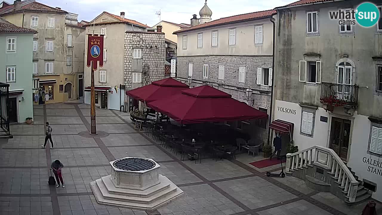 Krk webcam – Vela Placa