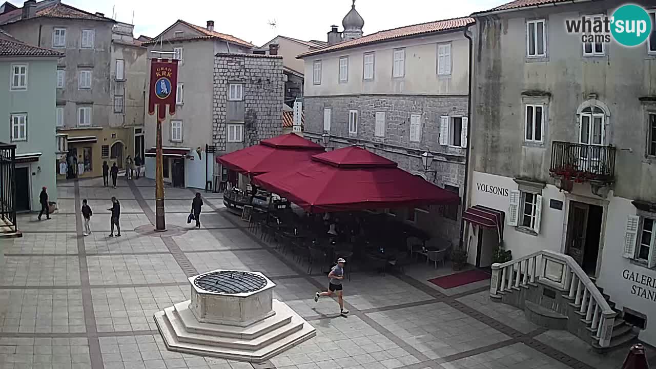 Krk webcam – Vela Placa