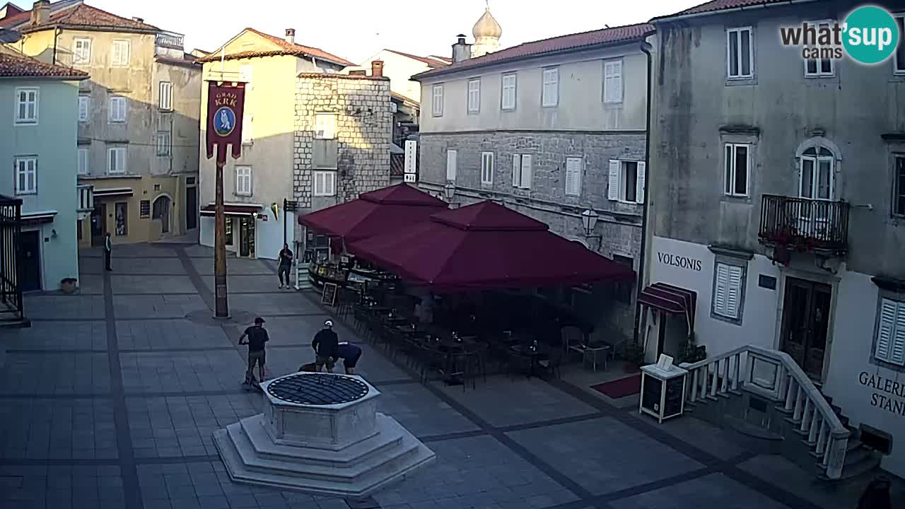 Spletna kamera Krk – Vela Placa