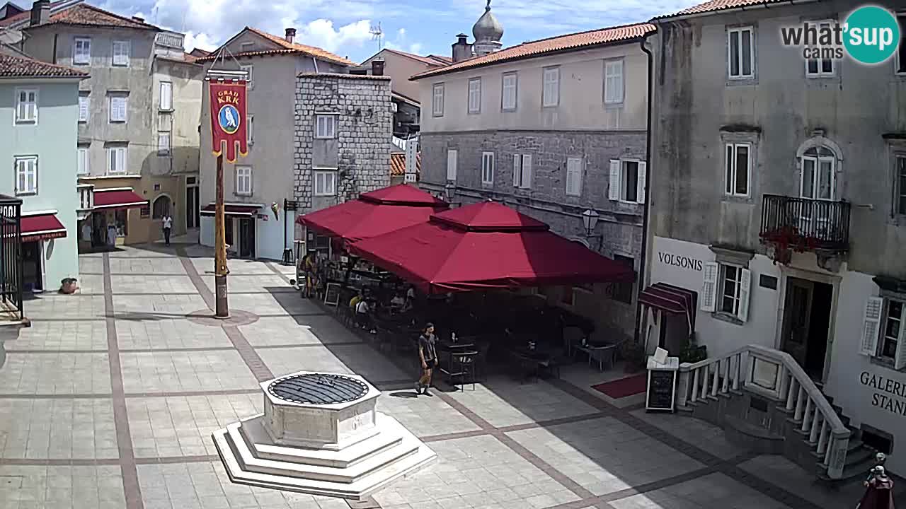 Krk webcam – Vela Placa
