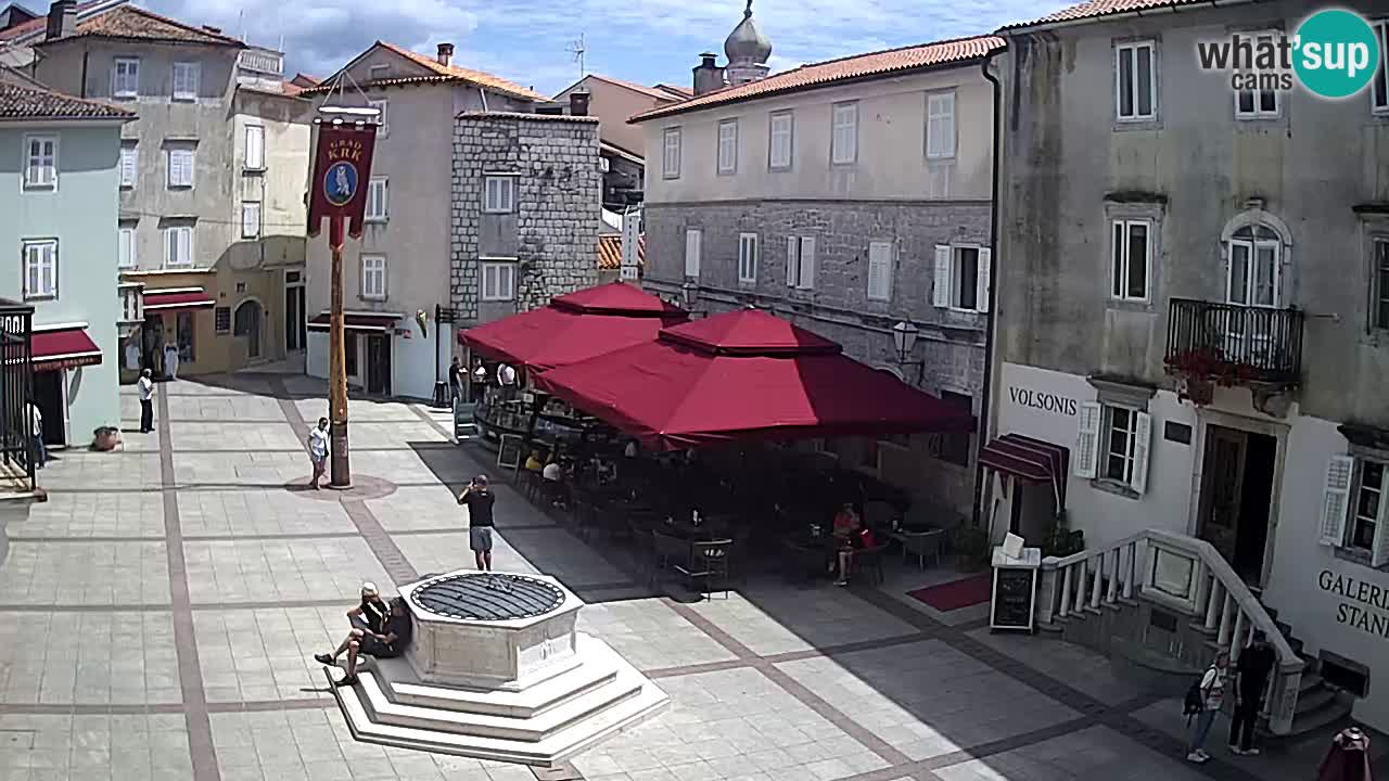 Krk webcam – Vela Placa