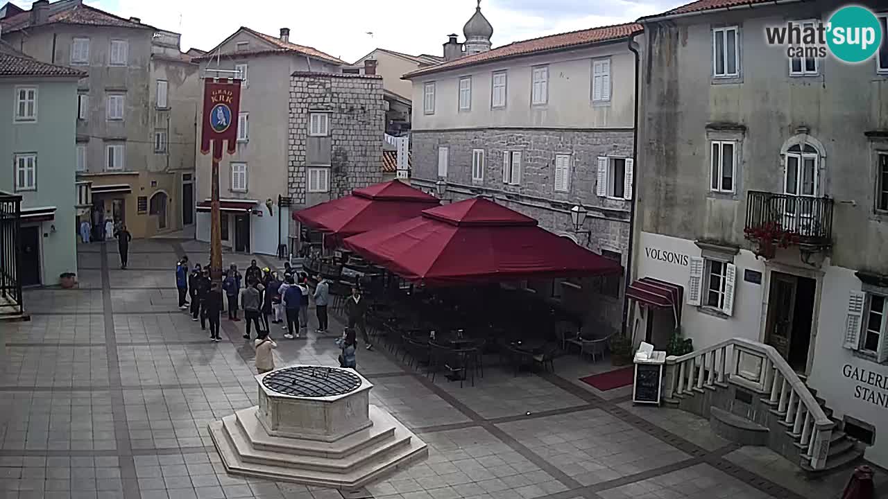 Krk webcam – Vela Placa