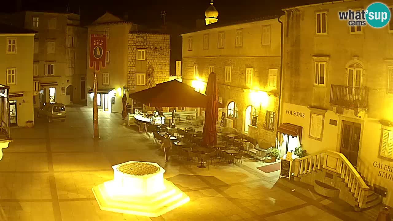 Krk webcam – Vela Placa