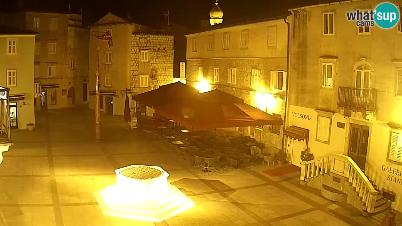 Krk webcam – Vela Placa