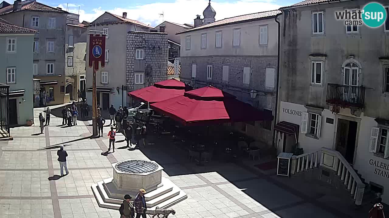Krk webcam – Vela Placa