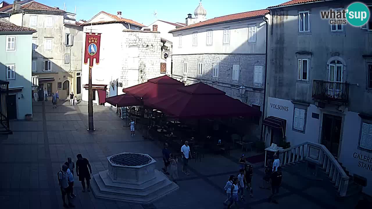Krk webcam – Vela Placa