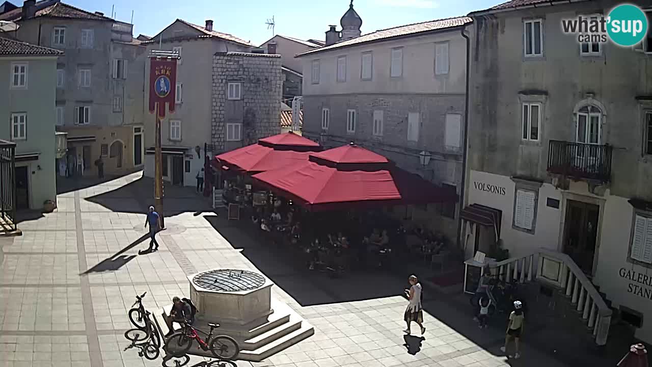 Krk webcam – Vela Placa