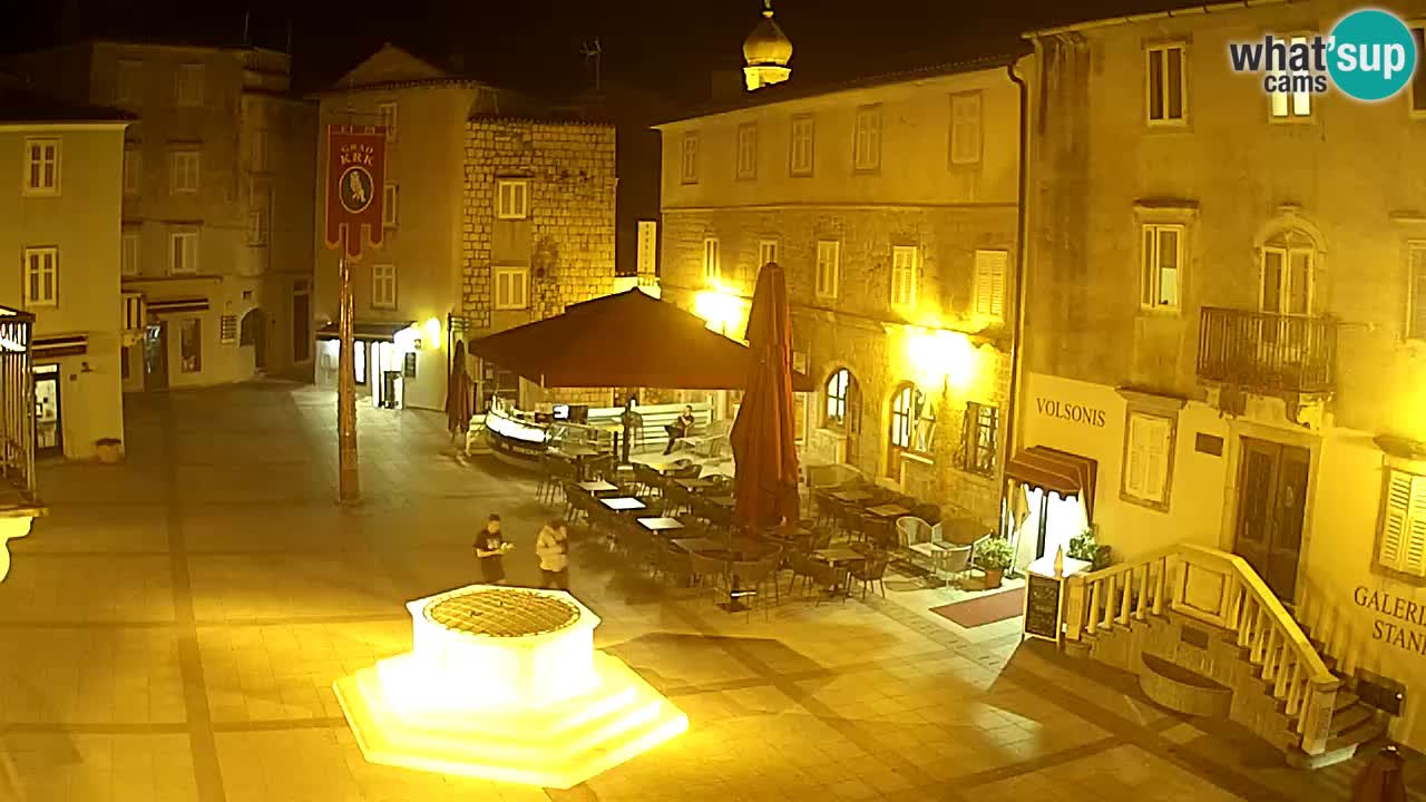 Krk webcam – Vela Placa